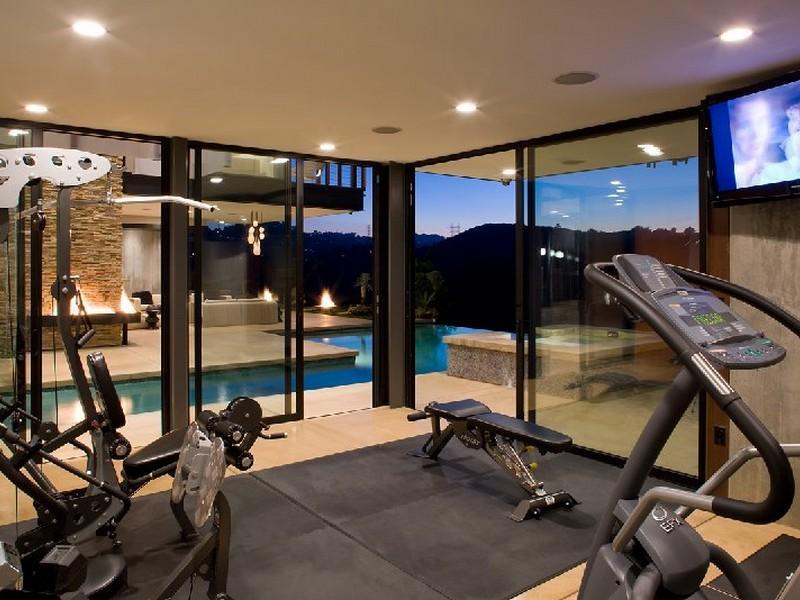 luxury home gym