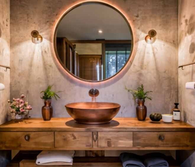 Dining Room Wash Basin Area Design: A Blend of Functionality and Aesthetic Charm