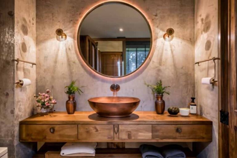 Dining Room Wash Basin Area Design: A Blend of Functionality and Aesthetic Charm
