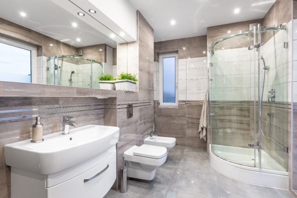 shower modern bathroom ideas