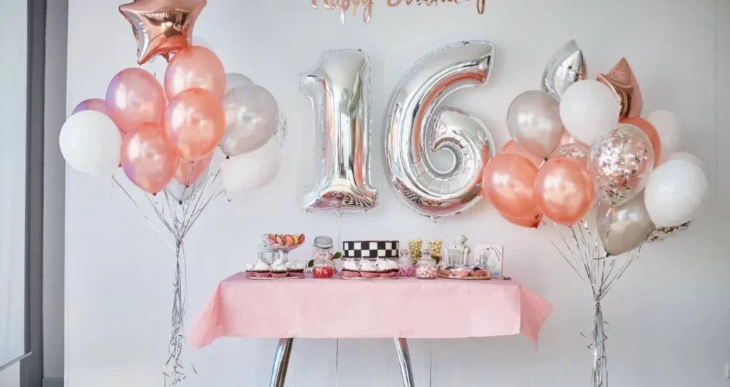 sweet 16 decoration ideas