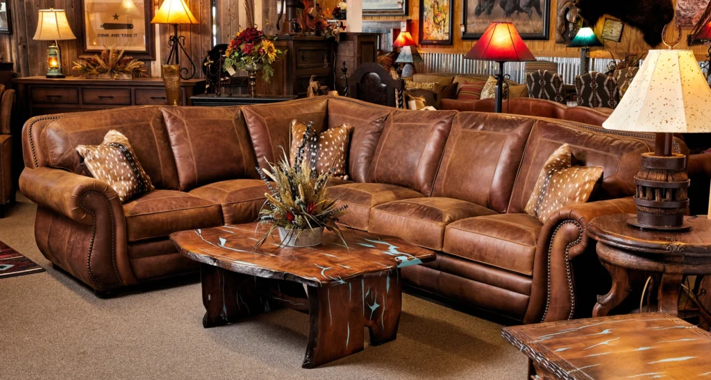 leather sectional sofa