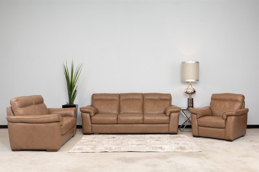 natuzzi leather sofa