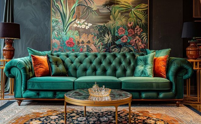 The Timeless Allure of Green Velvet Sofas: A Deep Dive Into Style, Comfort, and Sustainability