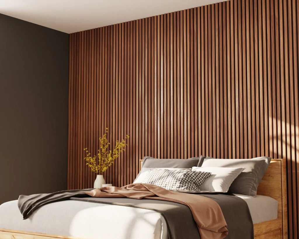 wood panel wall