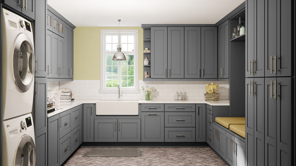 Gray Kitchen Cabinets