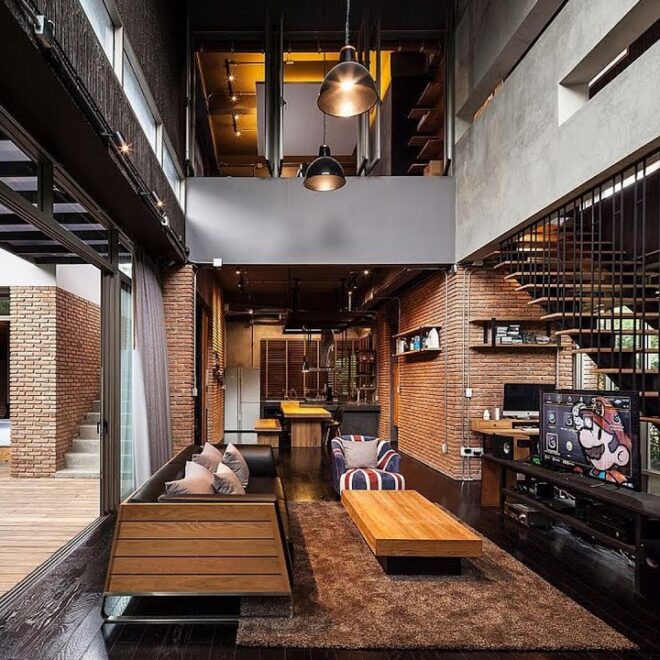 The Industrial House: A Modern Twist on Urban Living