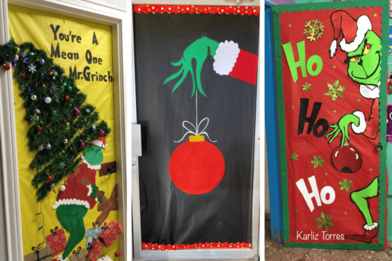 Grinch Door Decoration: A Fun and Festive Way to Celebrate the Holiday Season